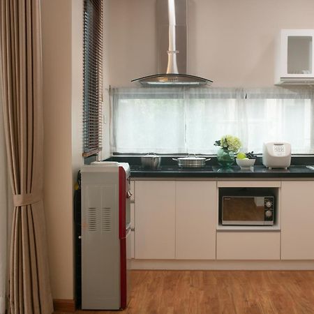 Hb Serviced Apartment - 12 Tran Quy Kien Hanói Exterior foto