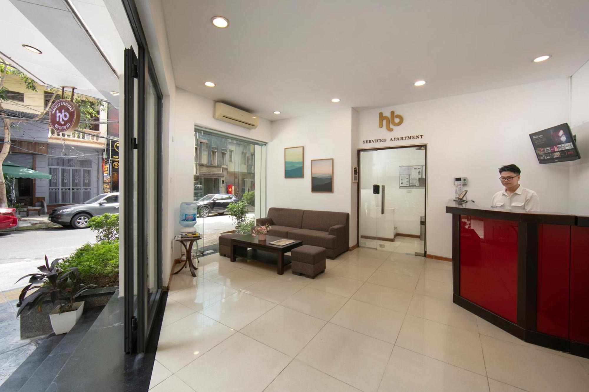 Hb Serviced Apartment - 12 Tran Quy Kien Hanói Exterior foto