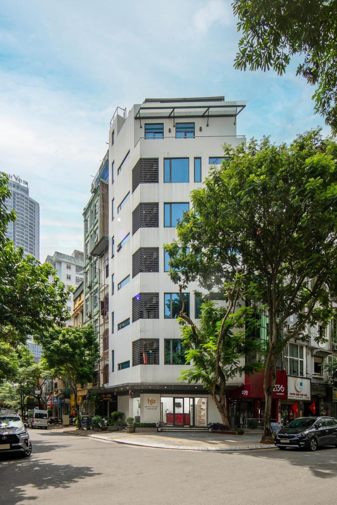 Hb Serviced Apartment - 12 Tran Quy Kien Hanói Exterior foto