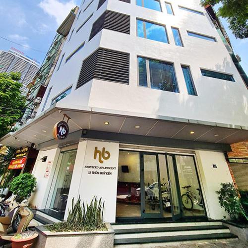 Hb Serviced Apartment - 12 Tran Quy Kien Hanói Exterior foto